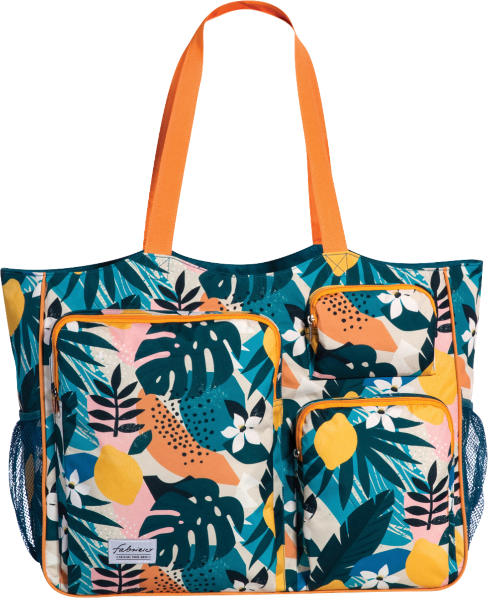 Fabrizio Strandtasche XXL Früchte dunkelgrün, 1 St dauerhaft günstig