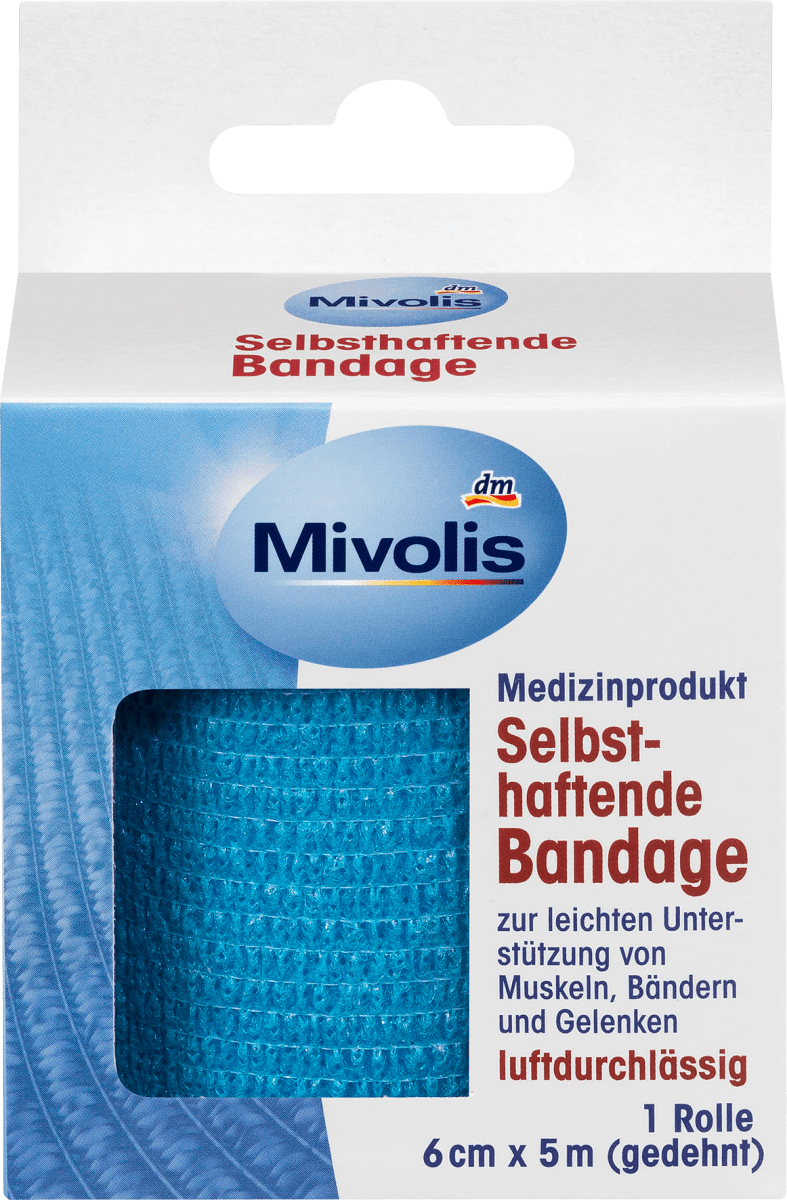 5x Elastische Bandage selbsthaftende Bandage für Sport Outdoor 4,5mx5cm 