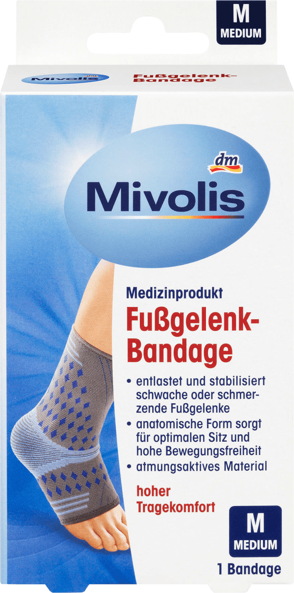 Fußgelenk Bandage Fussbandage Stützbandage Sprunggelenk Knöchel Sport Verband 