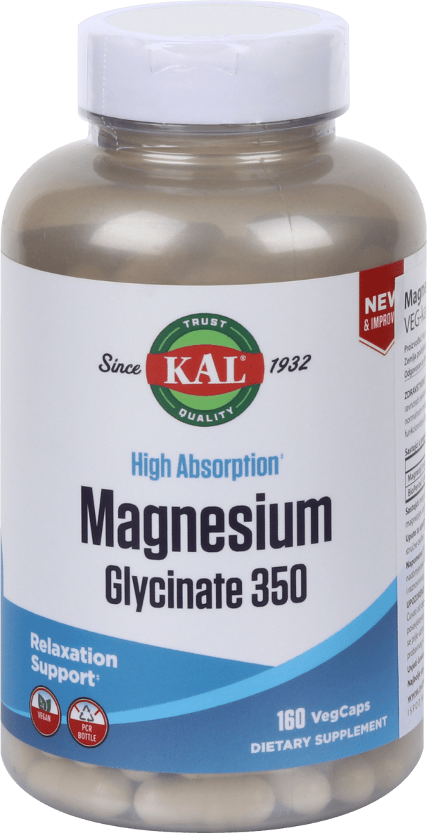 KAL Magnesium Glycinate 350 - dodatak prehrani, 160 kom. | dm.hr