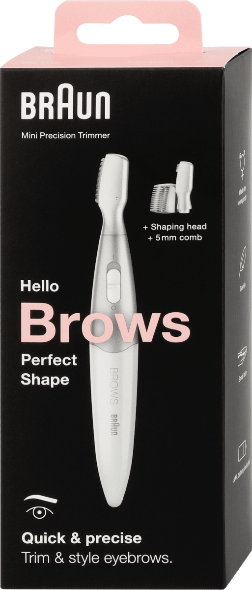 Braun Hello Brows mini trimer za obrve, 1 kom. dm.hr