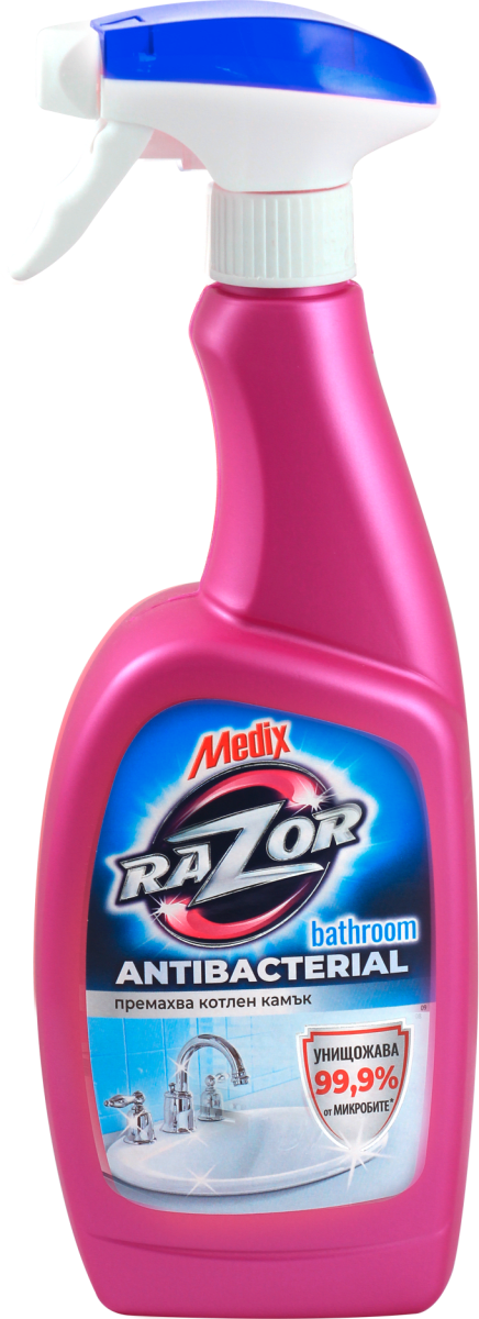Medix Дезинфекциращ спрей за баня Razor, 750 ml Пазарувай трайно ...
