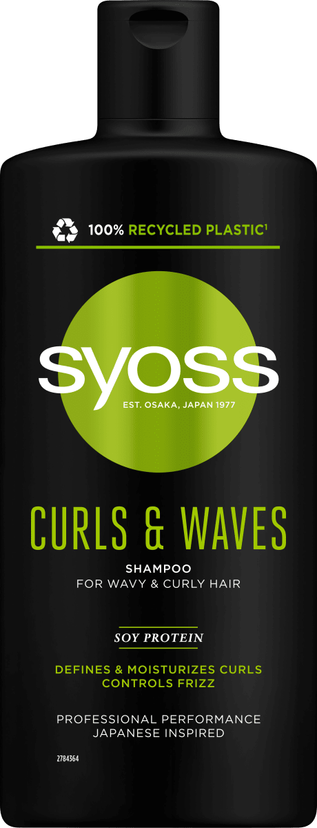 syoss Шампоан Curls&Waves, 440 ml Пазарувай трайно изгодно онлайн