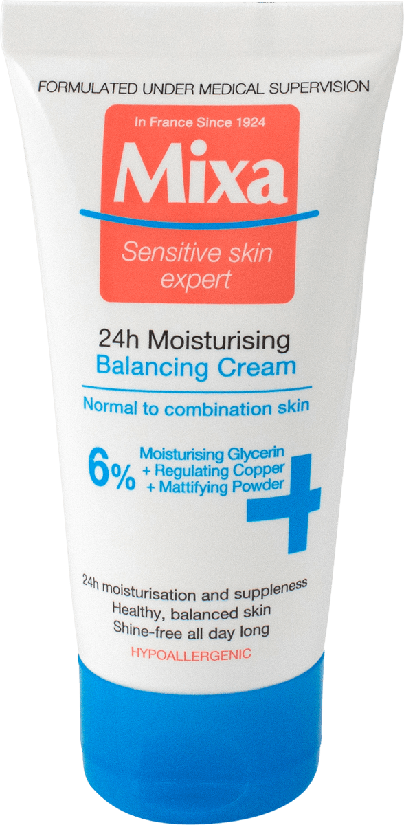 Mixa Хидратиращ крем 24h Moisturising, 50 ml Пазарувай трайно изгодно ...