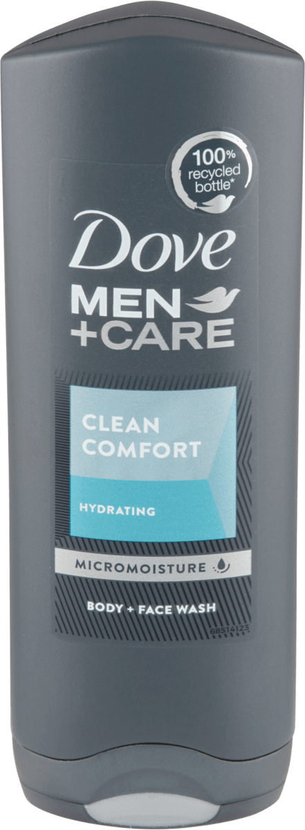 Dove MEN+CARE Душ гел Clean Comfort, 0,25 L Пазарувай трайно изгодно онлайн