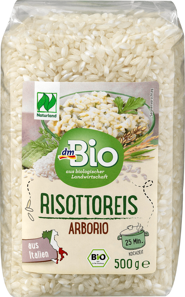 dmBio Risotto Reis Arborio, 500 g dm.at