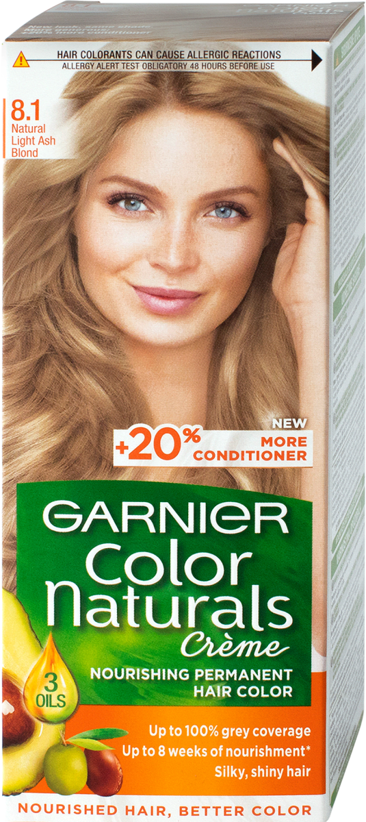Garnier Color Naturals Boja Za Kosu 81 Light Ash Blond 1 Kom Dmhr