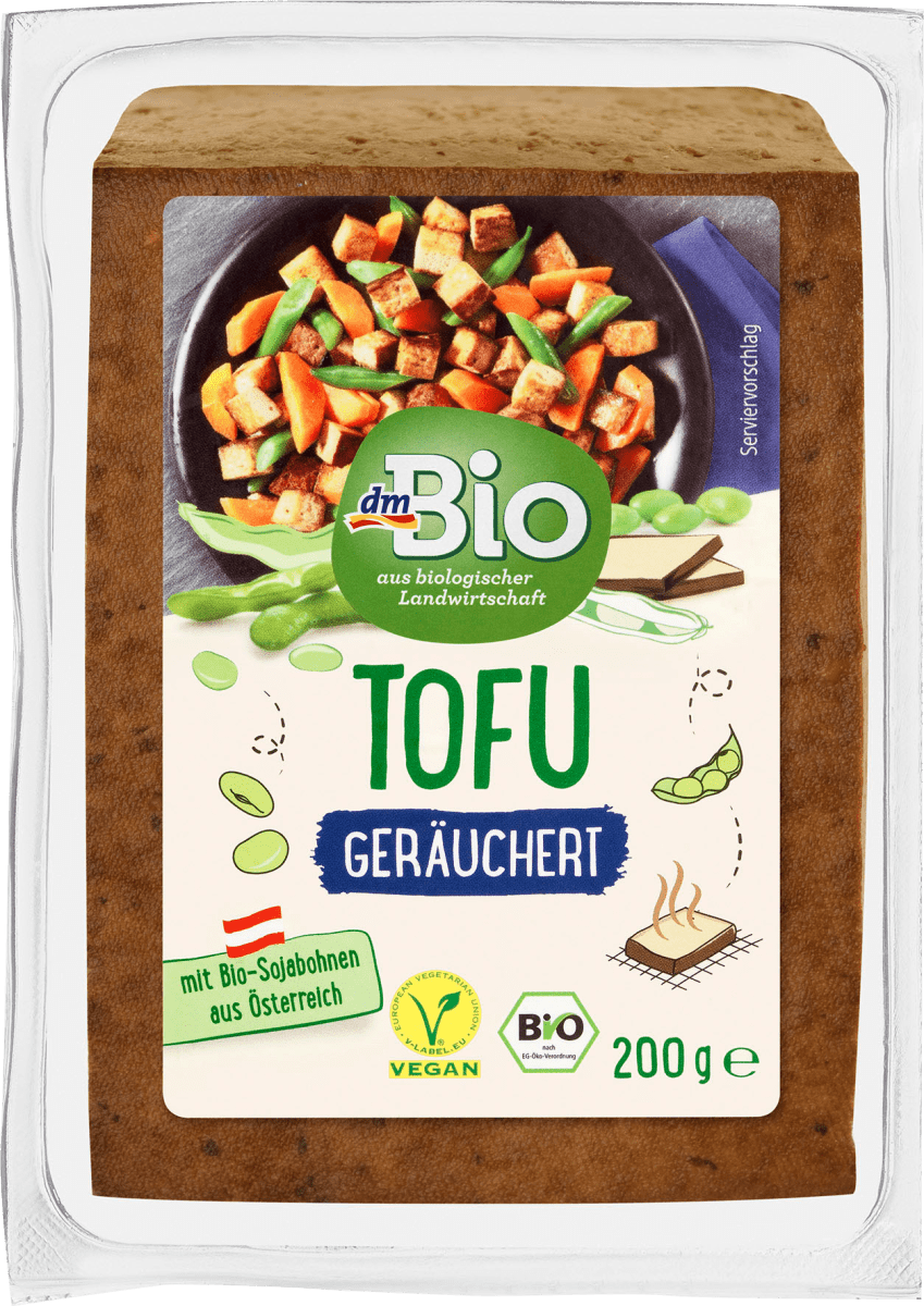 dmBio Tofu, RäucherTofu, 200 g dauerhaft günstig online kaufen dm.de