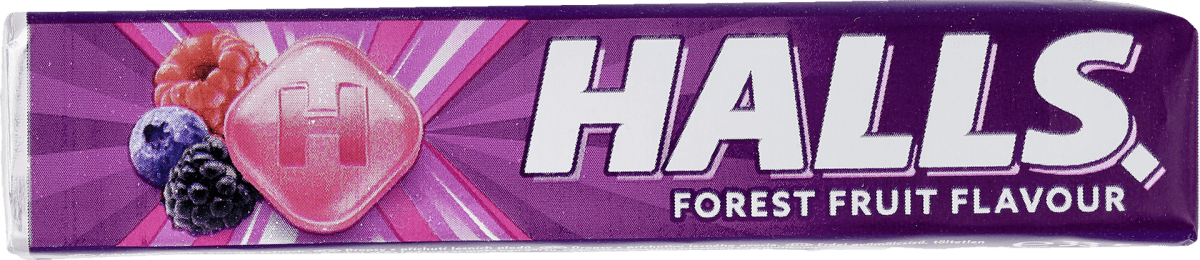 Halls Cukierki owoce leśne, 33,5 g kupuj online, zawsze w najniższych ...