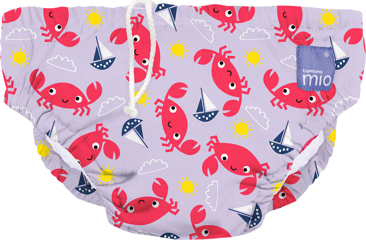 Bambino Mio Schwimmwindel wiederverwendbar, Motiv Krabbe, 2+ Jahre, 1