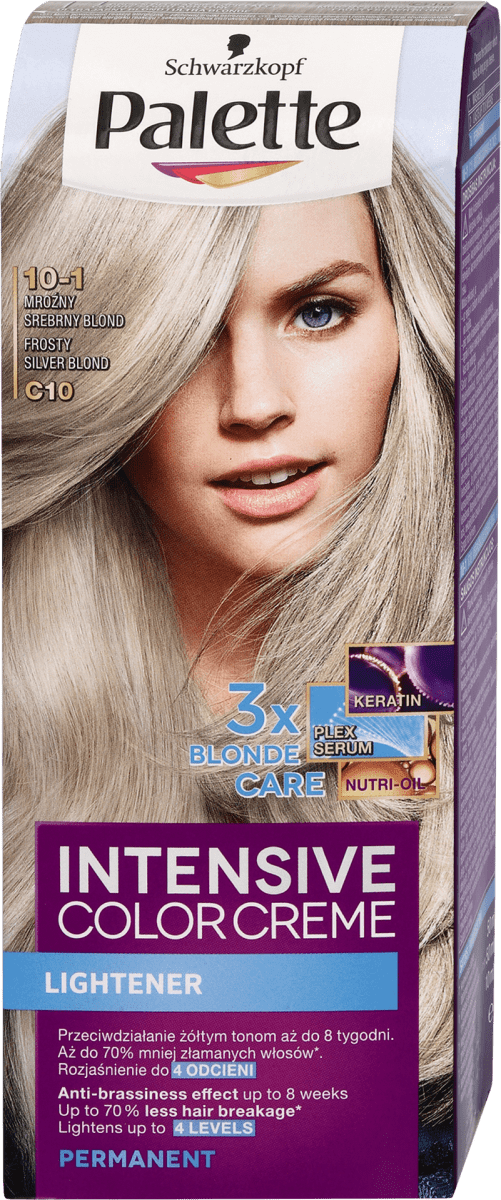 Palette Intensive Color Creme Боя за коса - Nr. 10-1 (C10) Ледено ...