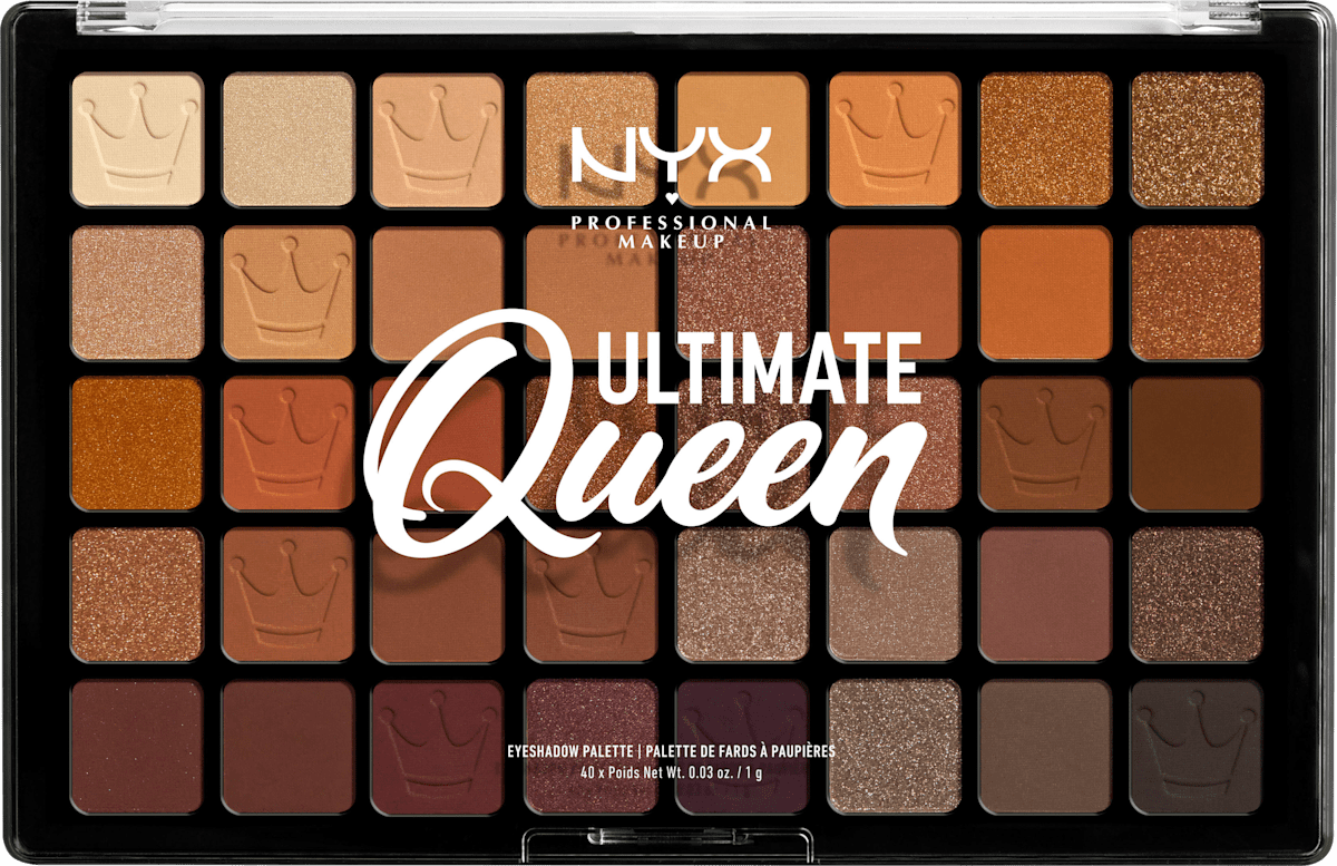 NYX PROFESSIONAL MAKEUP Lidschatten Palette 03 Ultimate Queen, 1 St