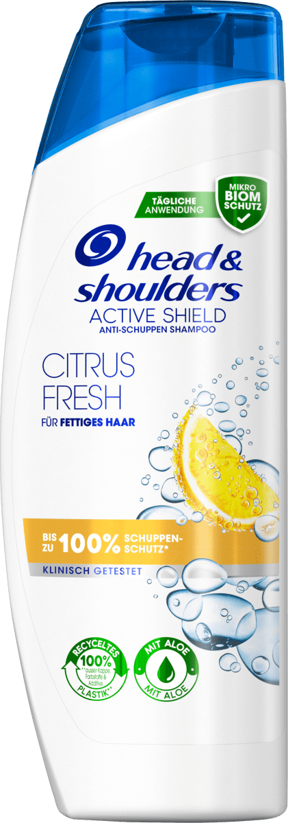 H&S Citrus Fresh Anti-Schuppen Shampoo – Für Fettiges Haar & Juckende Kopfhaut