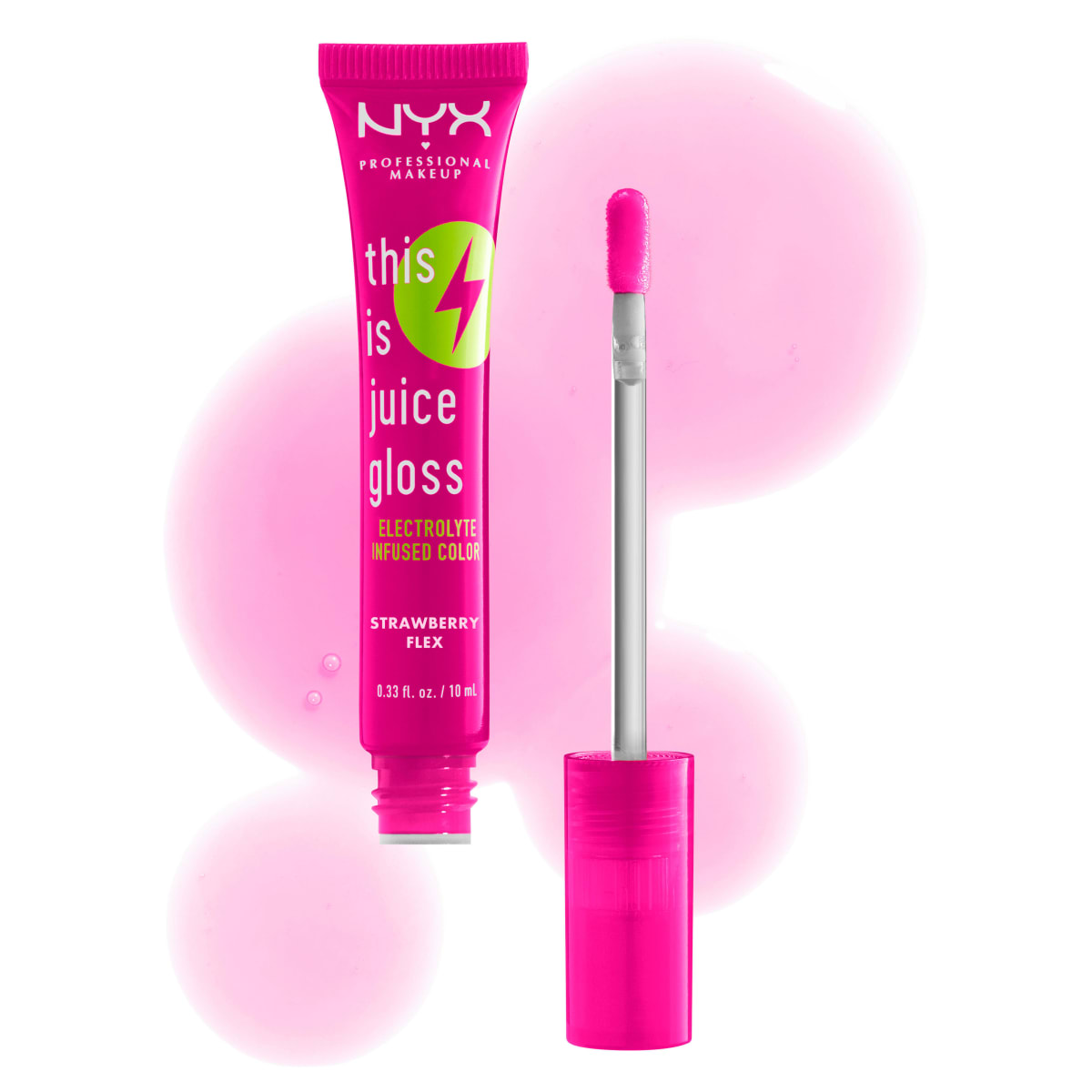 NYX PROFESSIONAL MAKEUP Lipgloss This Is Juice Gloss Strawberry Flex 03