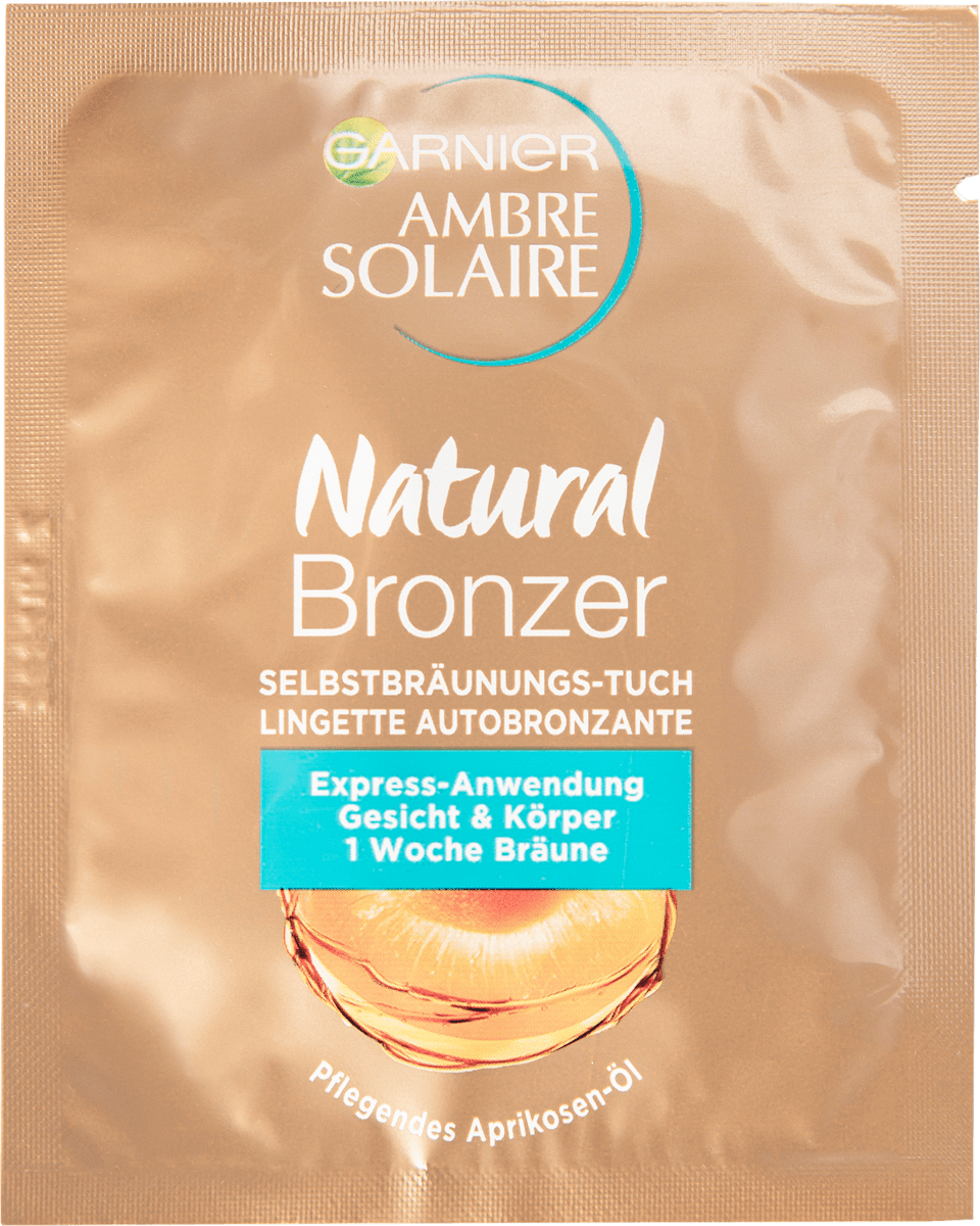 Garnier Ambre Solaire Selbstbräuner Tuch Natural Bronzer, 1 St dauerhaft günstig online kaufen ...