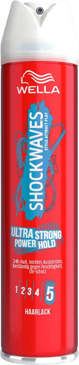 Haarlack Wella Shockwaves Ultrastrong Power Hold, 250 ml