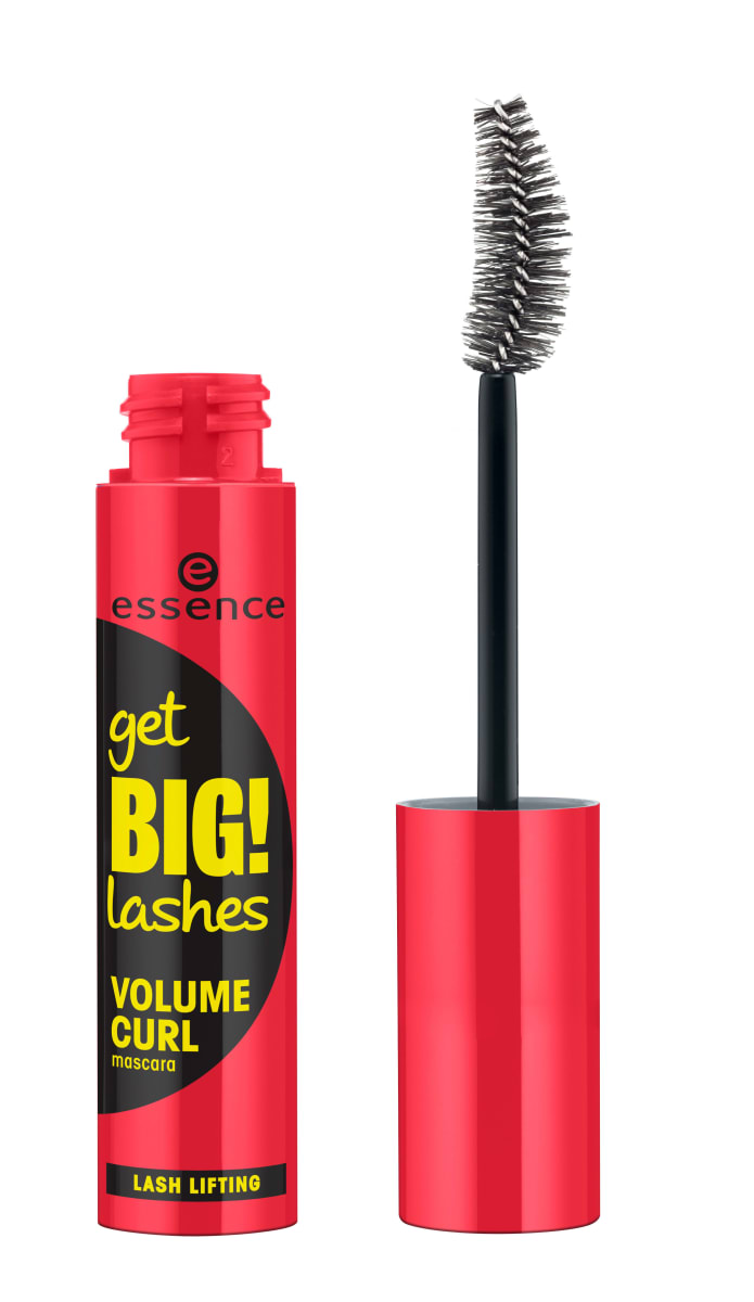 essence cosmetics Mascara Get Big! Lashes Volume Curl, 12 ml dauerhaft