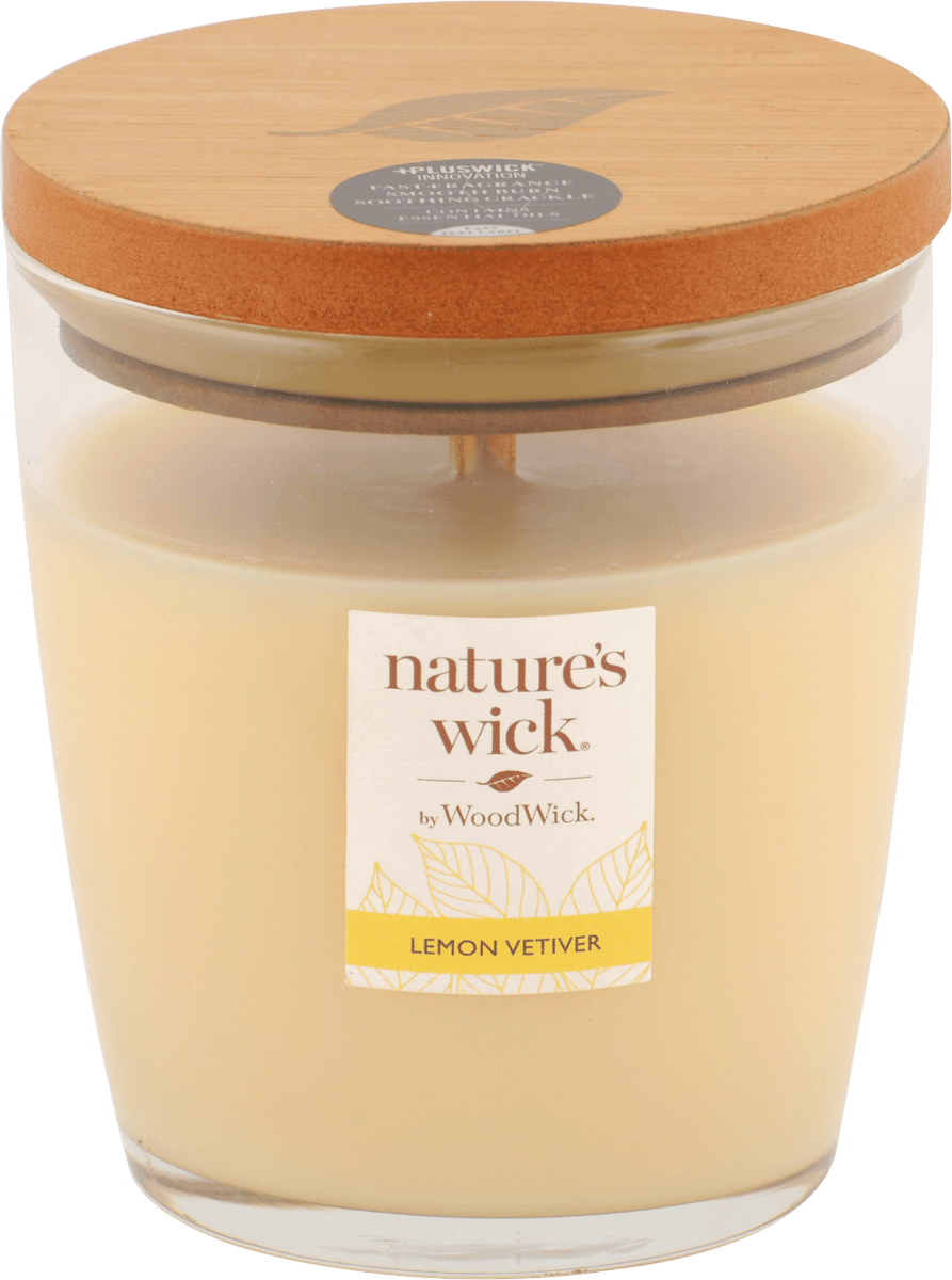 nature's wick Vonná sviečka stredná Lemon Vetiver, 284 g nakupujte vždy