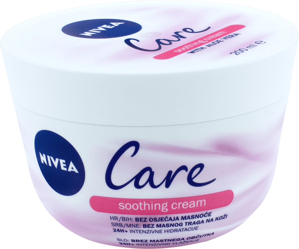 NIVEA Care soothing hranjiva krema, 200 ml dm.hr