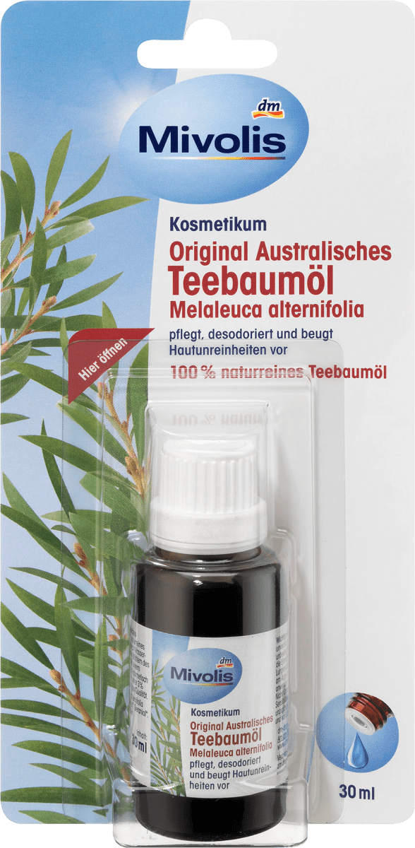 Australisches Teebaumöl Melaleuca alternifolia, 30 ml