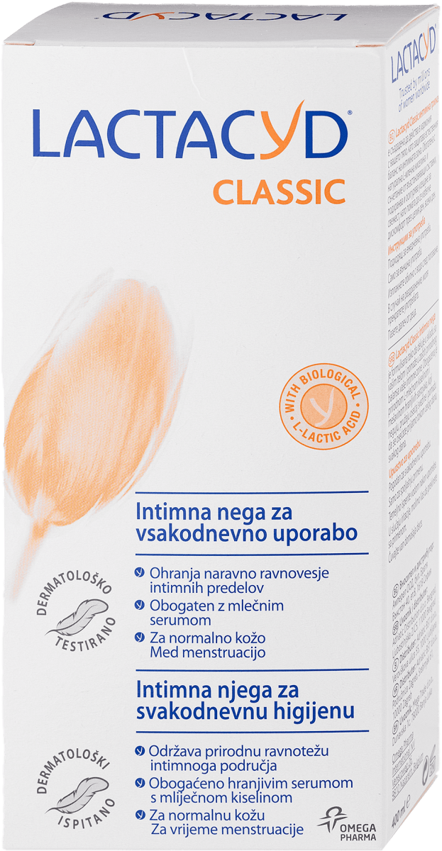 LACTACYD Интимен гел Classic, 400 ml Пазарувай трайно изгодно онлайн