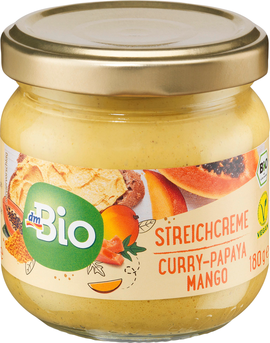 DmBio Streichcreme Curry Papaya Mango 180 G Dm at