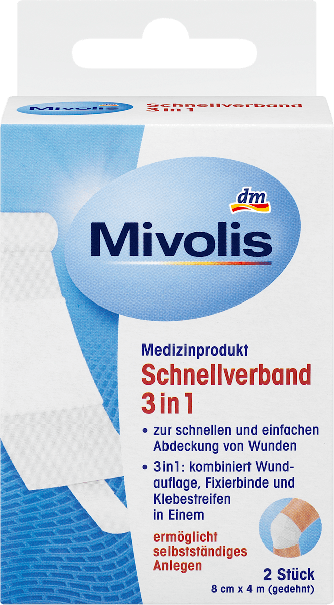 Schnellverband 3in1, 2 St