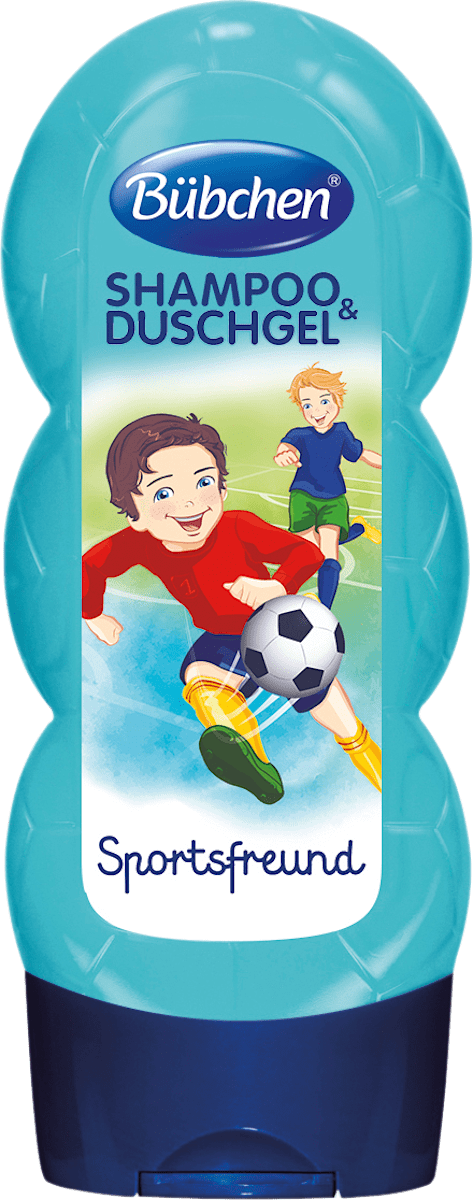 Bübchen Шампоан и душ гел 2в1 за деца Sportsfreund, 230 ml Пазарувай ...