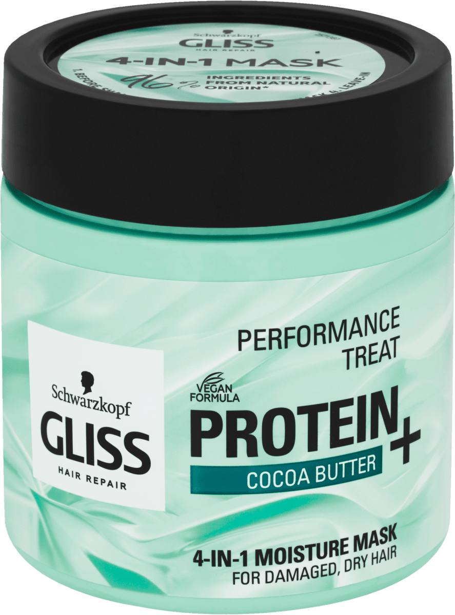 Schwarzkopf GLISS Protein maska za kosu 4u1 Moisture kakao puter, 400 ml povoljna online