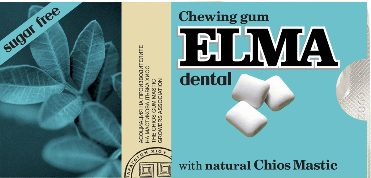 ELMA Дъвки с мастикова смола Dental, 14 g Пазарувай трайно изгодно онлайн