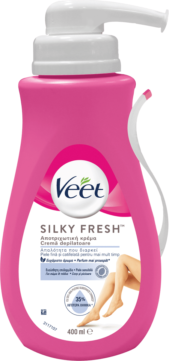 Veet Крем за депилация Pure, 400 ml Пазарувай трайно изгодно онлайн