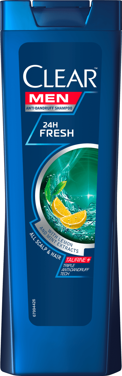 CLEAR Men Шампоан против пърхот 24 Fresh, 250 ml Пазарувай трайно ...