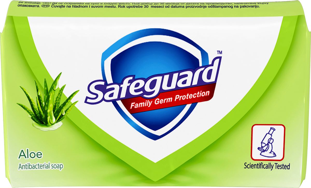 Safeguard Сапун Алое вера, 90 g Пазарувай трайно изгодно онлайн