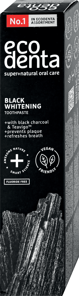 Ecodenta Паста за зъби Black Whitening, 100 ml Пазарувай трайно изгодно ...
