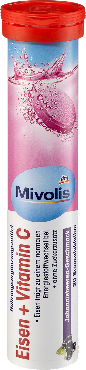 Eisen + Vitamin C Brausetabletten 20 St., 82 g