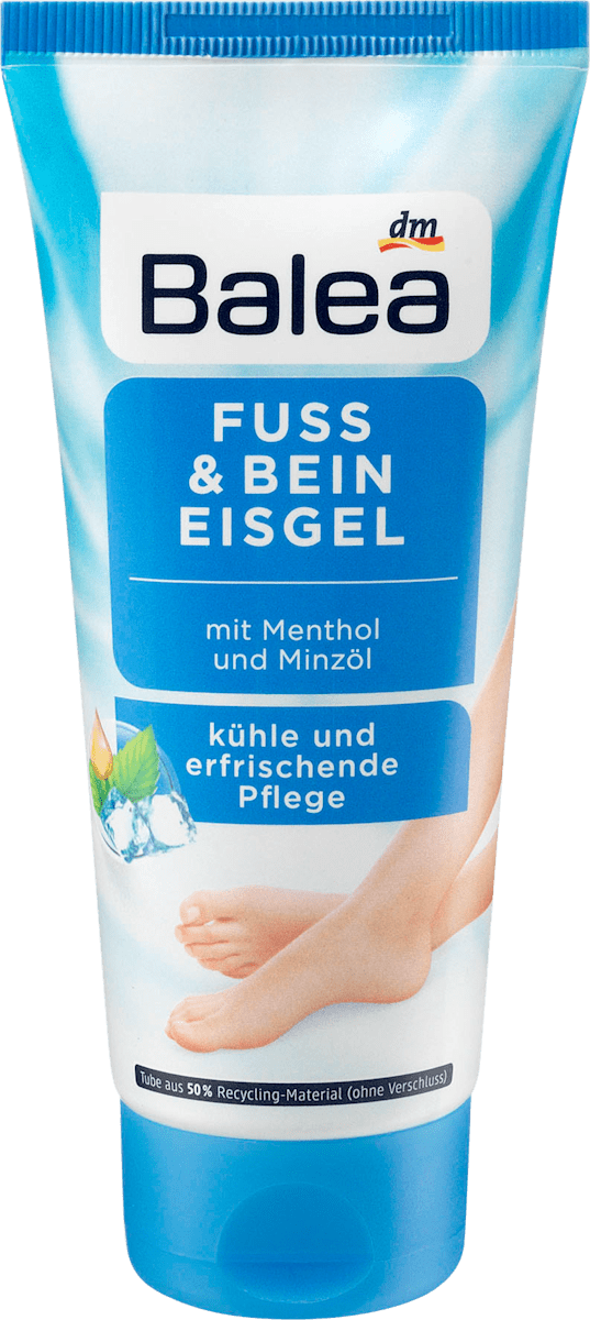 Fußcreme, Eisgel Fuß & Bein, 100 ml