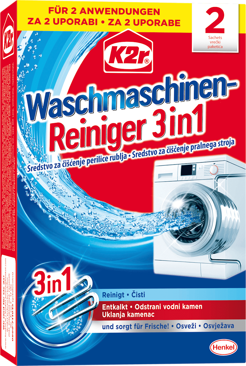 K2r Washing machine cleaner 3in1 sredstvo za čišćenje mašine za pranje