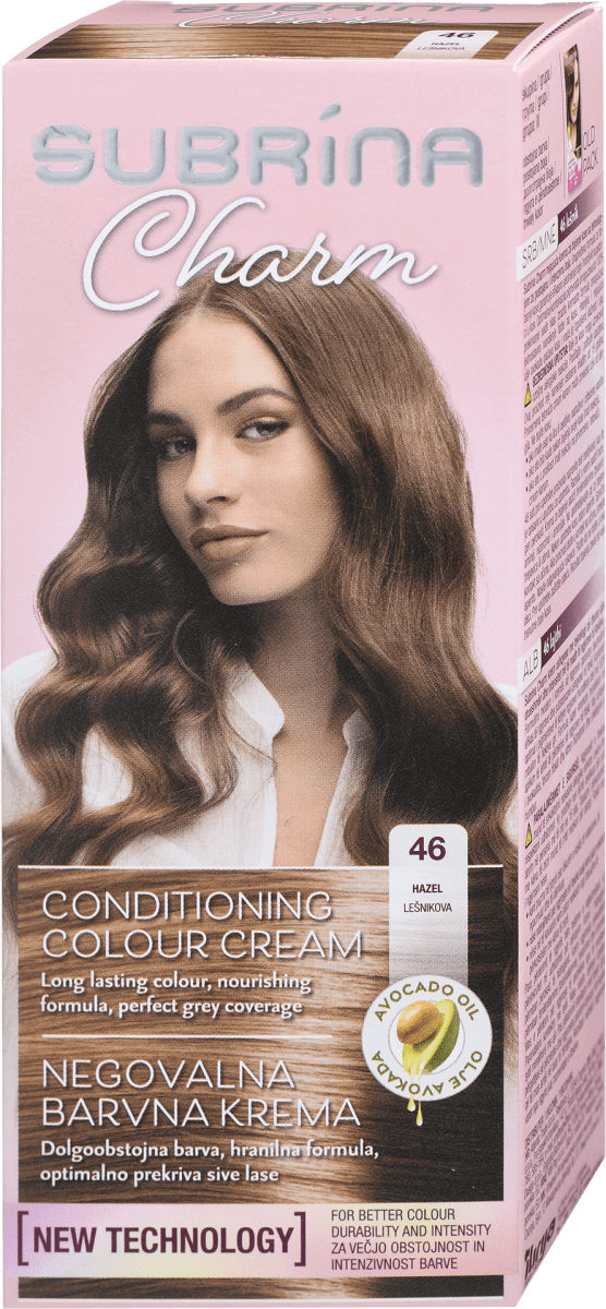SUBRiNA Charm Colour Cream boja za kosu 46 lješnik, 105 g kupujte