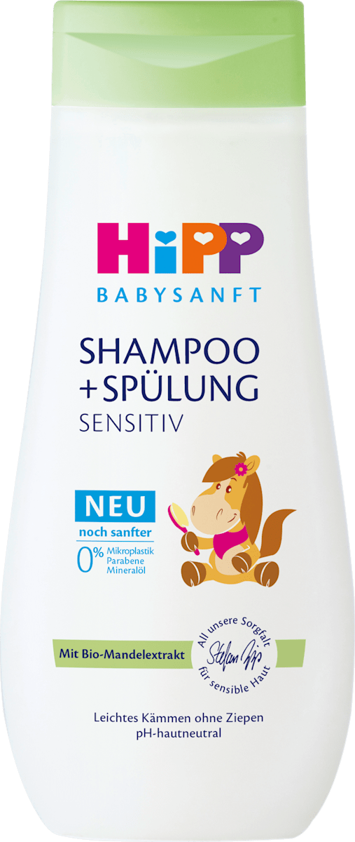 Hipp Babysanft Shampoo + Spülung, 200 ml dauerhaft günstig online kaufen dm.de
