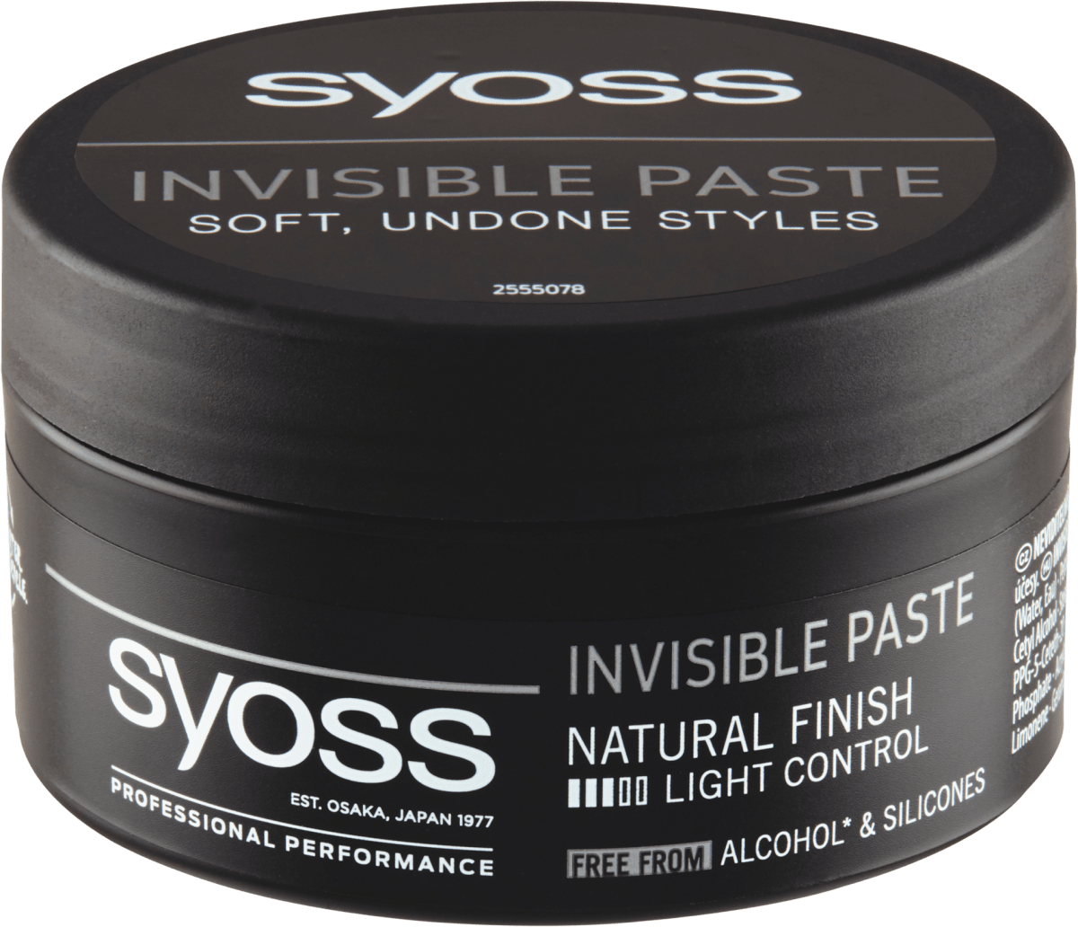 syoss Паста за коса Invisible, 100 ml Пазарувай трайно изгодно онлайн