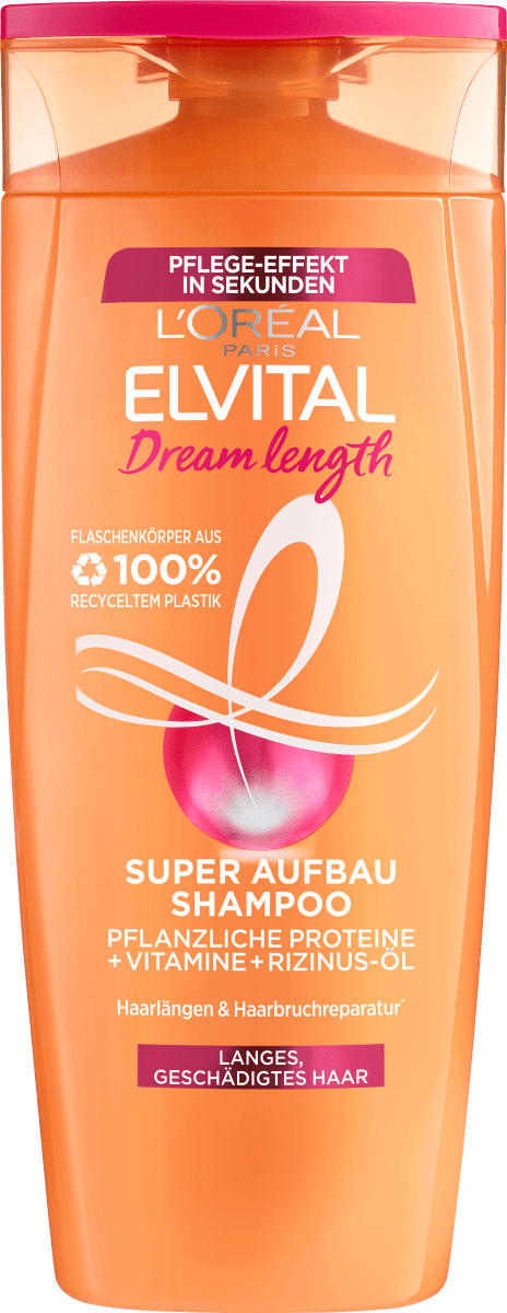 Tryk ned ramme Fremragende L'ORÉAL PARiS ELVITAL Shampoo Dream Length, 400 ml dauerhaft günstig online  kaufen | dm.de