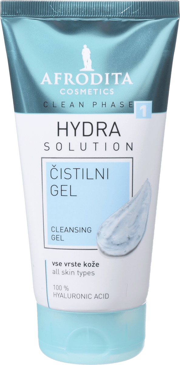 AFRODITA CLEAN PHASE 1, HYDRA SOLUTION gel za čišćenje lica, 150 ml