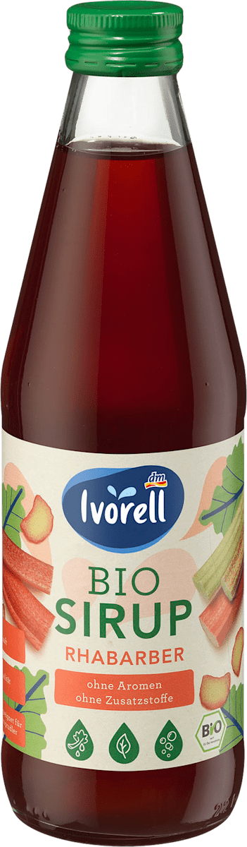 Ivorell BioRhabarber Sirup, 330 ml dauerhaft günstig online kaufen dm.de