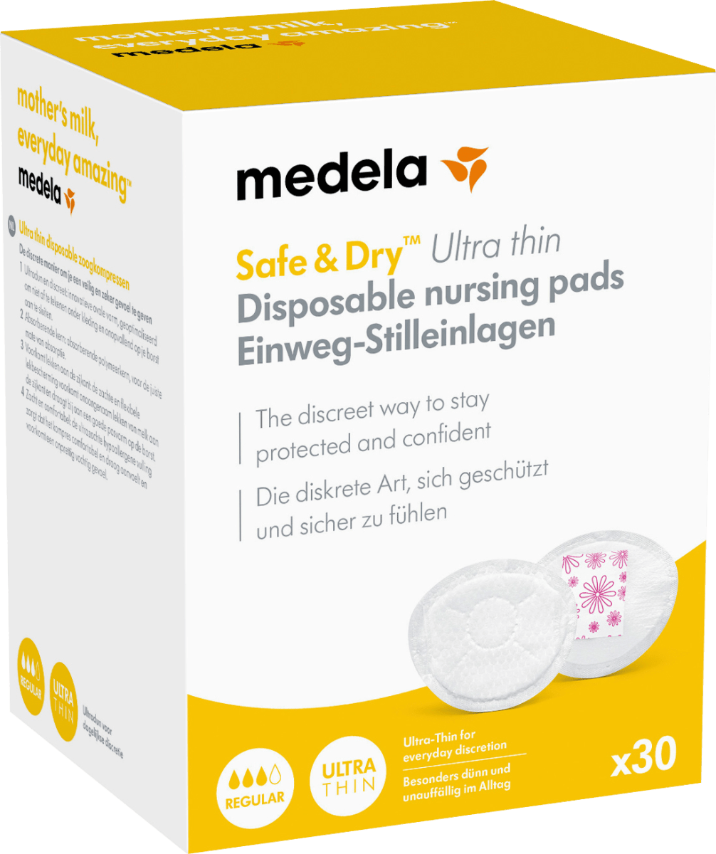 Medela Stilleinlagen Safe & Dry Ultra dünn, 30 St dauerhaft günstig online kaufen dm.de