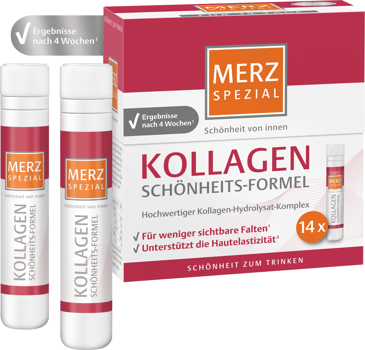 Kollagen Schönheits-Formel Trinkampullen 14 St, 350 ml