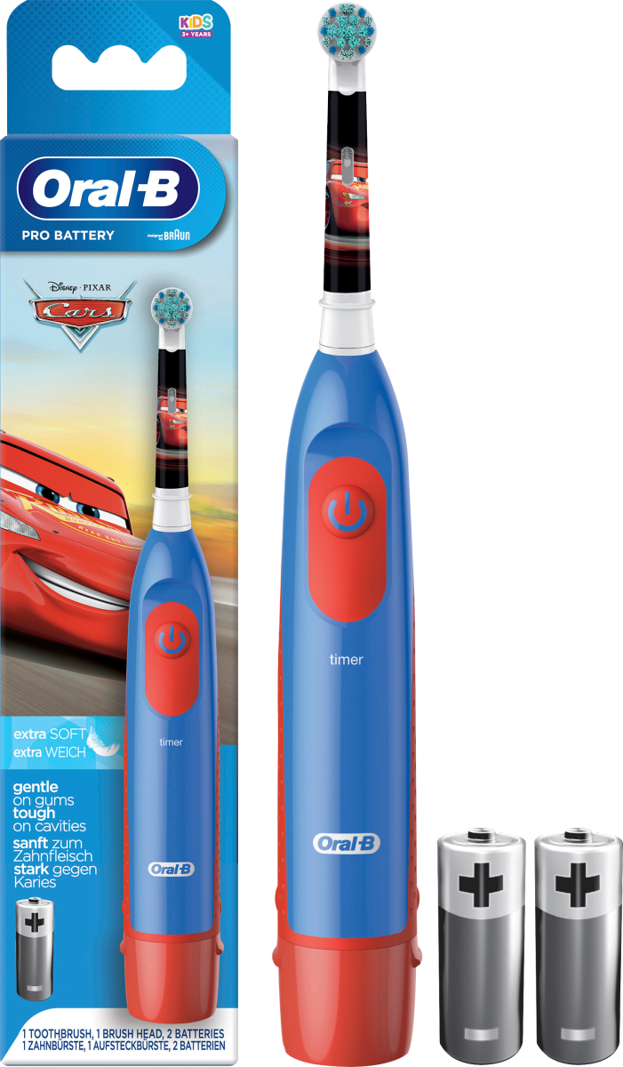 Oral-B Zahnbürste mit Batterie Kinder Stages Power, ab 3 Jahren, 1 St ...
