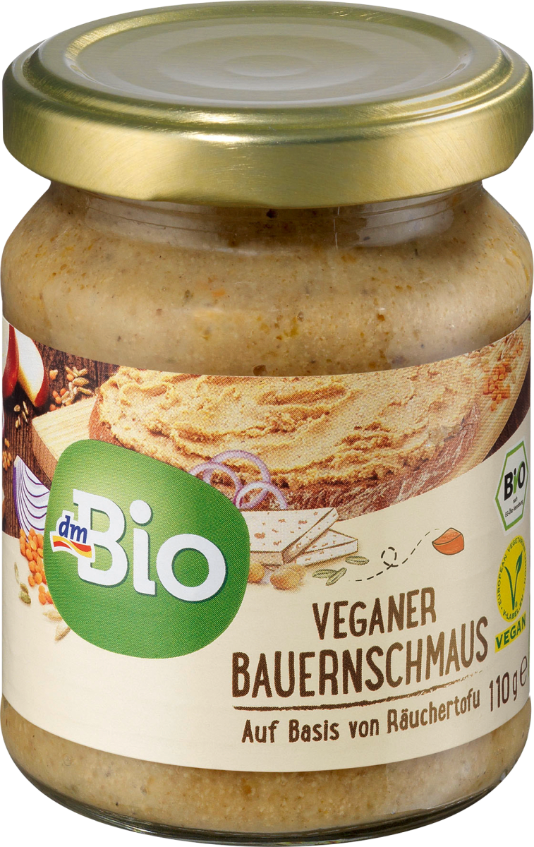 dmBio Aufstrich Veganer Bauernschmaus, 110 g dauerhaft günstig online ...