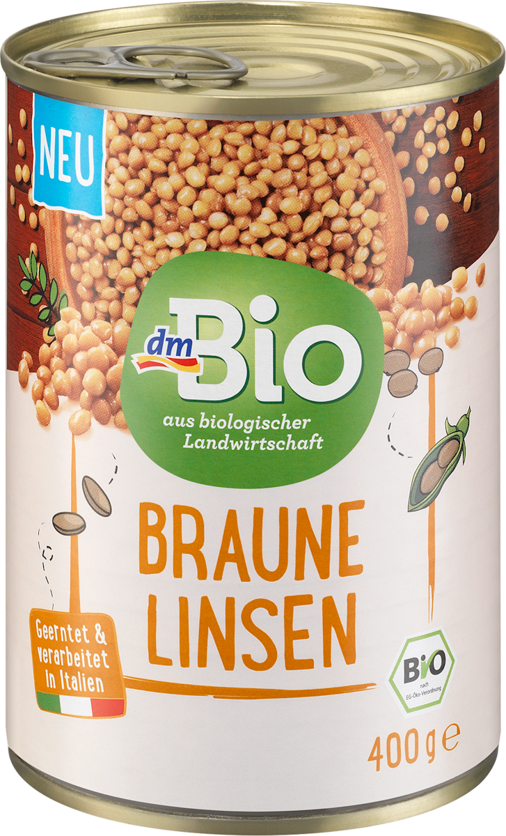dmBio Braune Linsen, 240 g dauerhaft günstig online kaufen dm.de