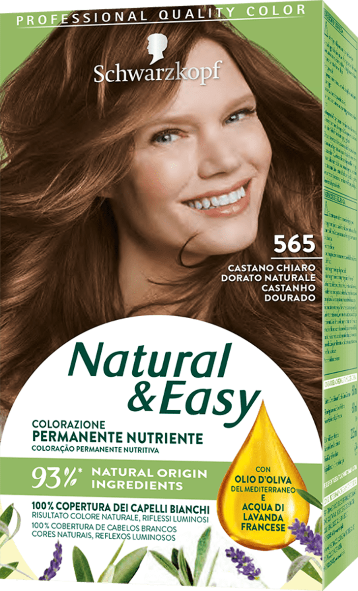 capelli castano chiaro dorato naturale