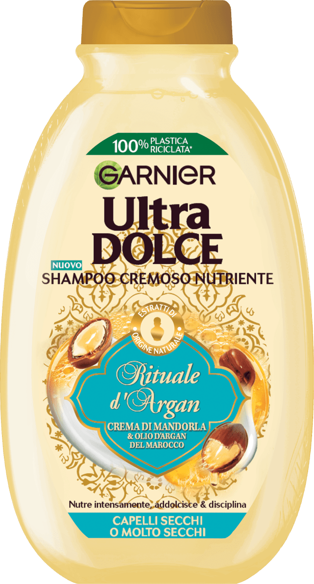 Garnier Ultra Dolce Shampoo D'Argan, 250 ml Acquisti online convenienti | Italia